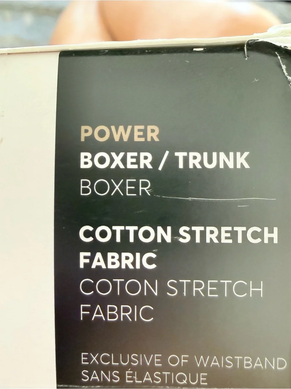 Hugo Boss Men’s size XXL Power Boxer trunk 3 Pack White cotton Blend stretch New
